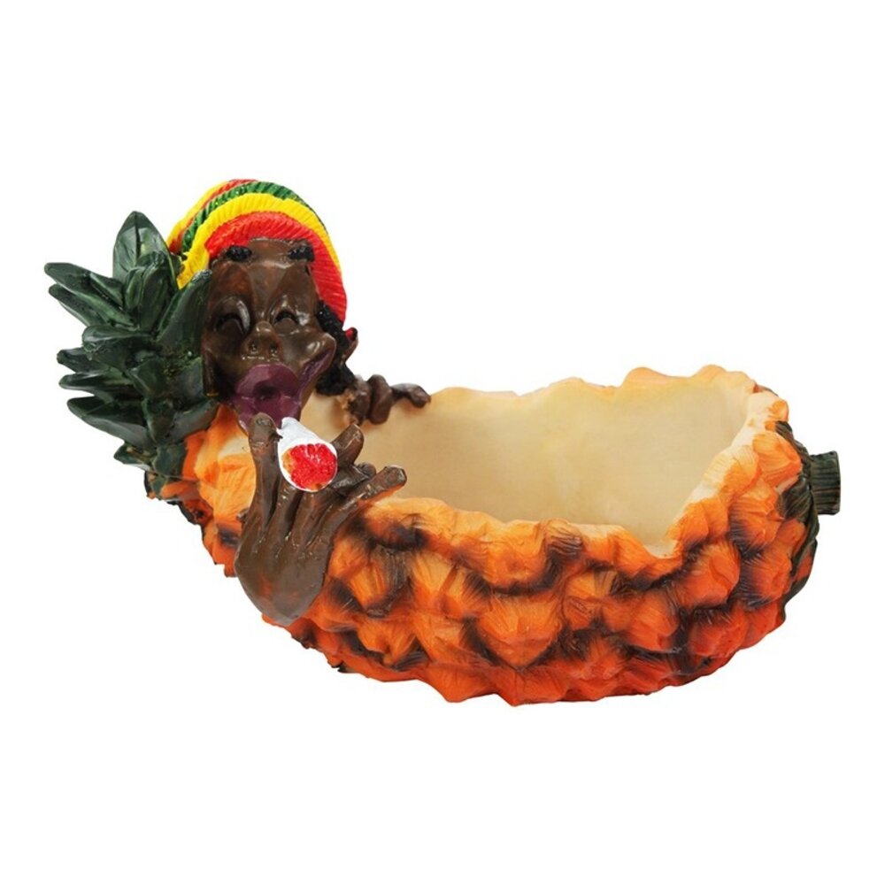 Bookwill Bookwill - Keramiek Asbak Ananas - 190mm - Rasta