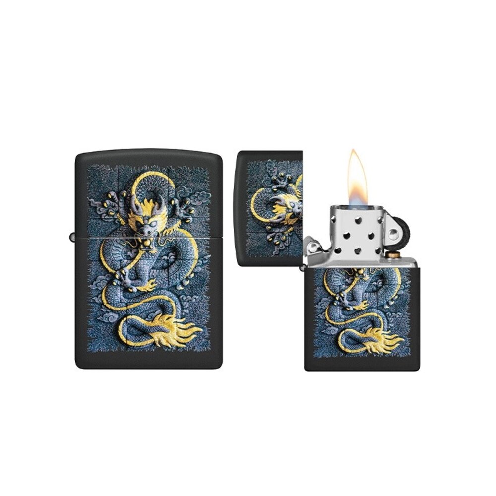 Zippo Zippo - Stone Dragon Design Zippo Zippo - Stone Dragon Design