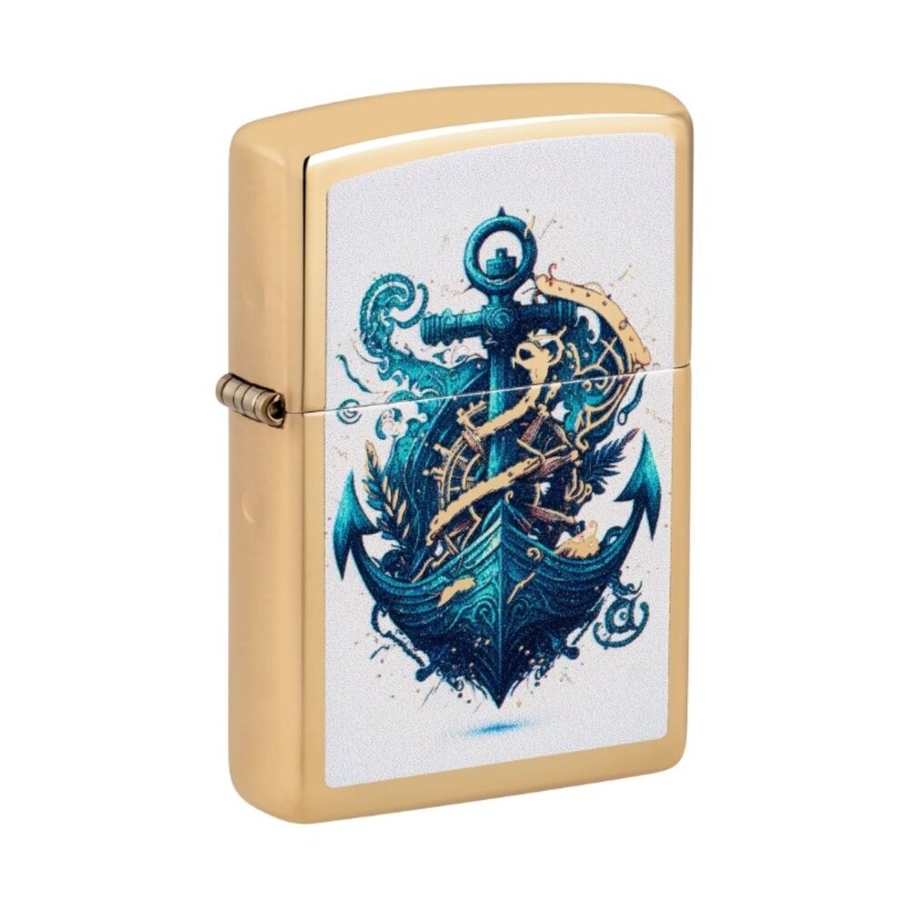 Zippo Zippo - Ship And Anchor Design