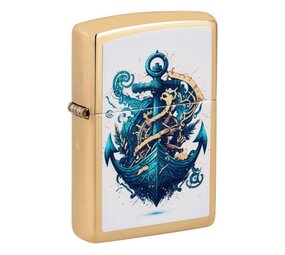 Zippo Zippo - Ship And Anchor Design Zippo Zippo - Ship And Anchor Design