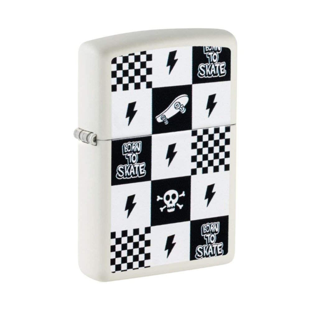 Zippo Zippo - Skateboard Checkers Design