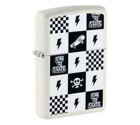 Zippo Zippo - Skateboard Checkers Design Zippo Zippo - Skateboard Checkers Design