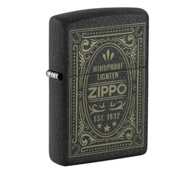 Zippo Zippo - Antique Label Design Zippo Zippo - Antique Label Design