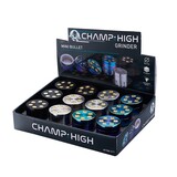 Champ Champ - Grinder 30mm - Bullet - Display (12-stuks) Champ Champ - Grinder 30mm - Bullet - Display (12-stuks)