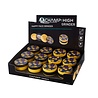 Champ Champ - Grinder 62mm - Plastic - Happy Emoji - 12 st. Champ Champ - Grinder 62mm - Plastic - Happy Emoji - 12 st.