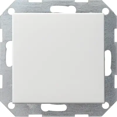 Gira drukvlakschakelaar wisselschakelaar Systeem 55 wit glans (012603)