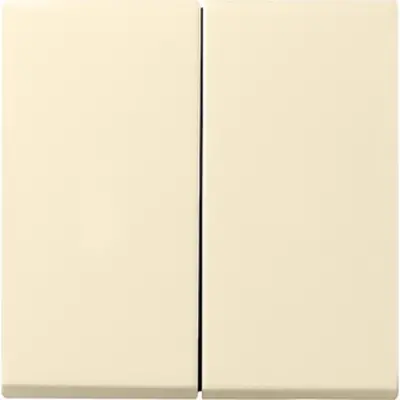 Gira schakelwip 2-voudig Systeem 55 creme glans oud model (029501)