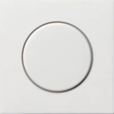 Gira dimmerknop draaidimmer F100 wit glans (0650112)