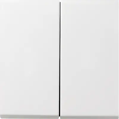 Gira schakelwip 2-voudig F100 wit glans oud model (0295112)