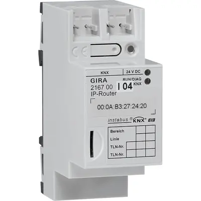 Gira IP-router voor KNX (216700)