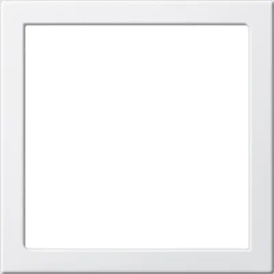Gira opvulring 45x45mm Systeem 55 wit glans (264803)
