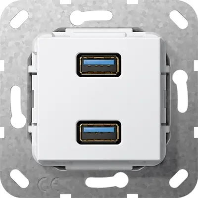 Gira aansl 2xUSB3 kab comm (568503)