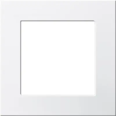 Gira adapterraam 45 x 45 mm F100 wit glans (2648112)