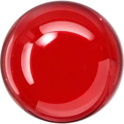 Gira lens hoog bajonet rood (080301)