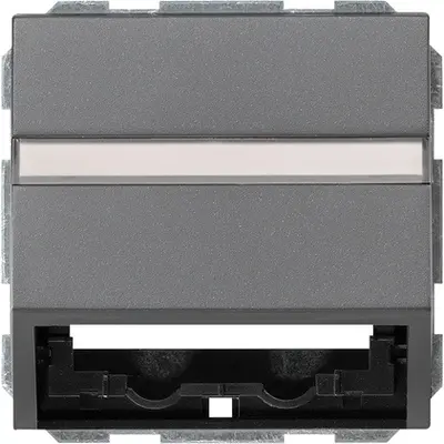 Gira datakap universeel met draagring Systeem 55 antraciet mat (087028)