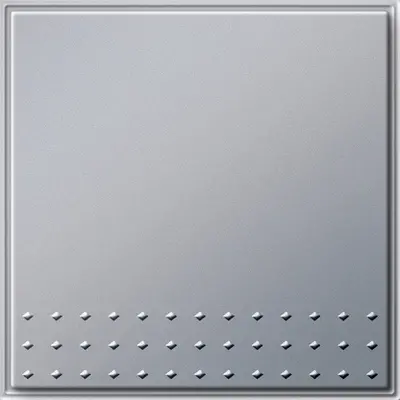 Gira drukvlakschakelaar wisselschakelaar TX44 aluminium (012665)