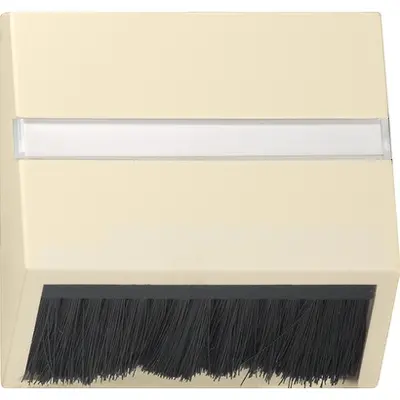 Gira afdekkap opsteekbaar 50x50mm zonder draagring Systeem 55 creme glans (068201)