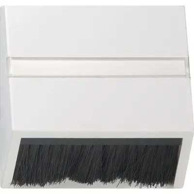 Gira afdekkap opsteekbaar 50x50mm zonder draagring Systeem 55 wit glans (068203)