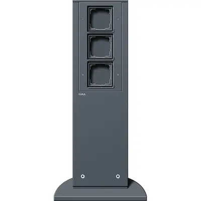 Gira e-zuil LEDig 3-voudig 491mm (134528)