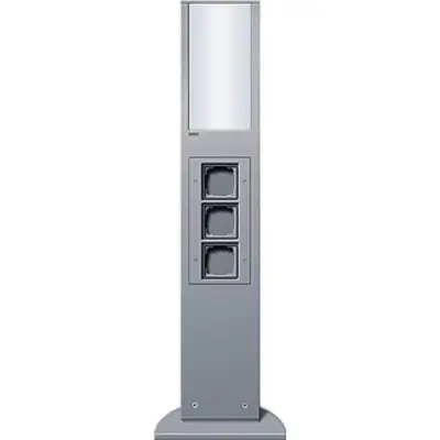 Gira e-zuil 3-voudig licht 769mm (134926)
