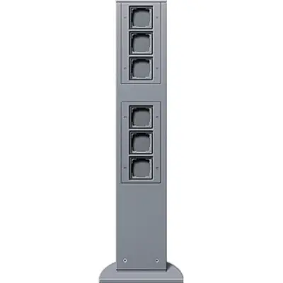 Gira e-zuil 6-voudig LEDig 769mm (135126)