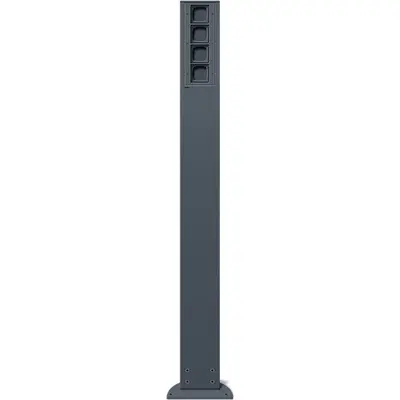 Gira e-zuil 4 LEDig 1400mm (135428)