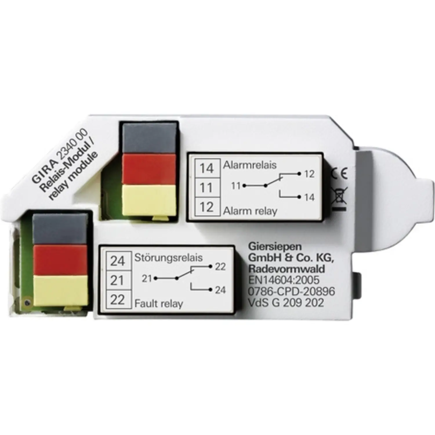 Gira 234000 Relais-Modul für Rauchwarnmelder Dual/VdS Elektroshop Wagner