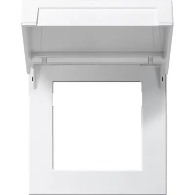 Gira montageplaat 45x45 klapdeksel F100 (2658112)