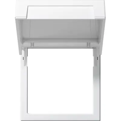 Gira montageplaat 45x45mm klapdeksel Systeem 55 (265827)