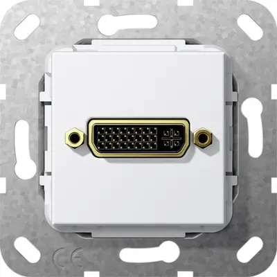 Gira aansl 1xdvi bus comm (564403)
