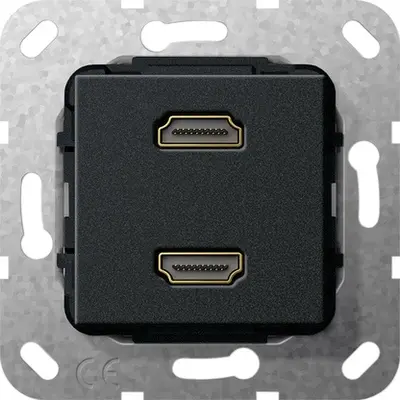 Gira aansl 2xhdmi bus zmt comm (567110)