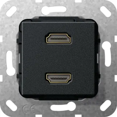 Gira aansl 2xhdmi kab zmt comm (567210)