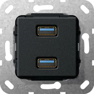 Gira aansl 2xUSB3 kab zmt comm (568510)