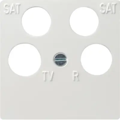 Gira inzpl 4x coax sat2 Systeem 55 (025903)