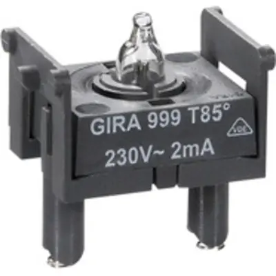 Gira glimlampelem 230v 2,0ma (099900)