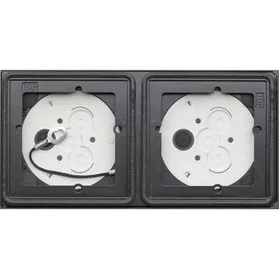 Gira s106 opb.beh 2mod antraciet (5502910)