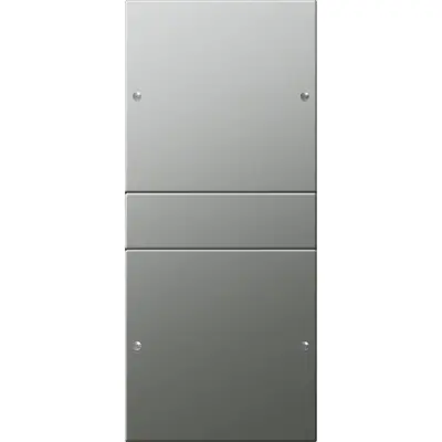 Gira wppnst 2-voudig Systeem 55 edelstaal (2132601)