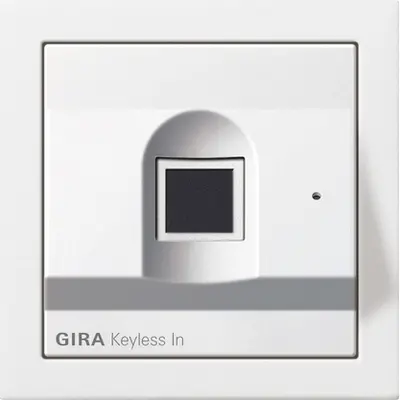 Gira keyless fingerprint F100 wit (2617112)