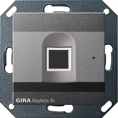 Gira keyless fingerprint Systeem 55 antraciet (261728)