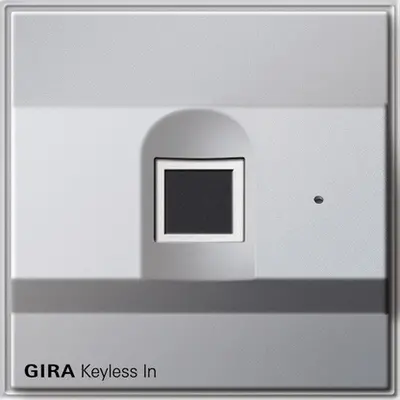 Gira keyless fingerprint TX44 aluminium (261765)