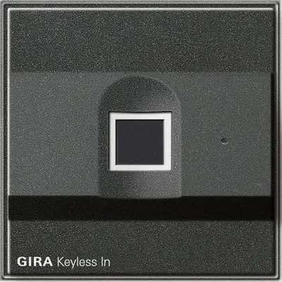 Gira keyless fingerprint TX44 antraciet (261767)