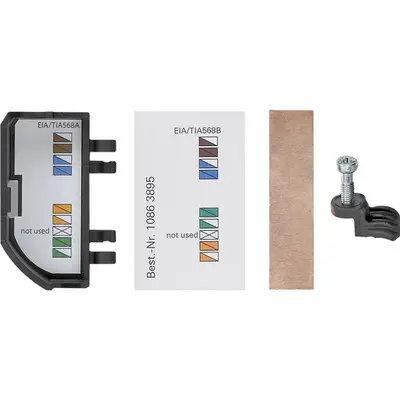Gira roset kl/schroef/klapdeksel g1acc (223500)