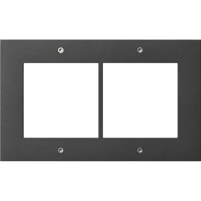 Gira dsgnafdekraam 2 drst TX44 antraciet (850267)