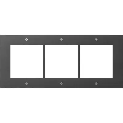 Gira dsgnafdekraam 3 drst TX44 antraciet (850367)