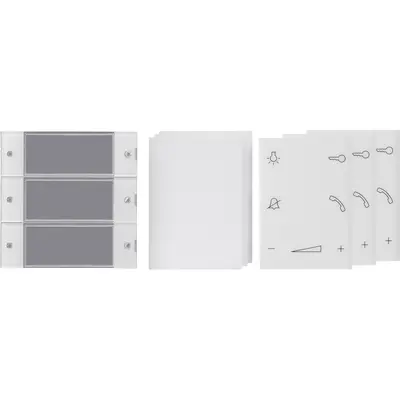 Gira wippenset 3-voudig huisst 55hld (850400)