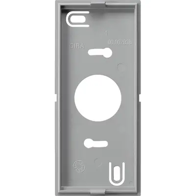 Gira montageplaat huisst ob gng55aluminium (850526)