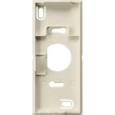 Gira montageplaat huisstvid ob 55creme (851001)