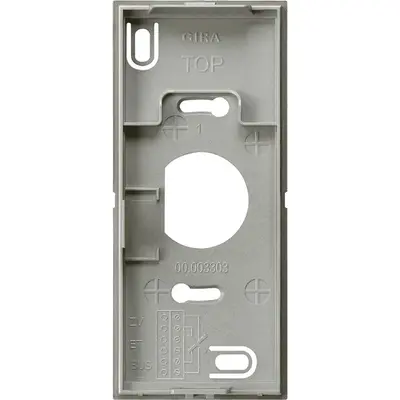 Gira montageplaat huisstvid E22edelstaal (851020)