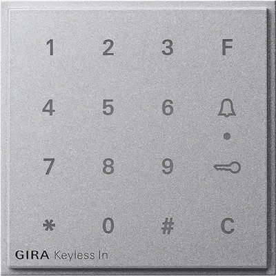 Gira opst codeklavier TX44 aluminium (851365)