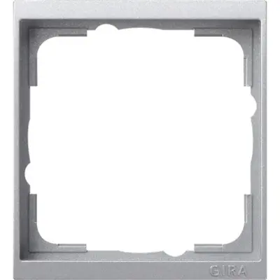 Gira draagplaat 1-voudig event aluminium (1461726)